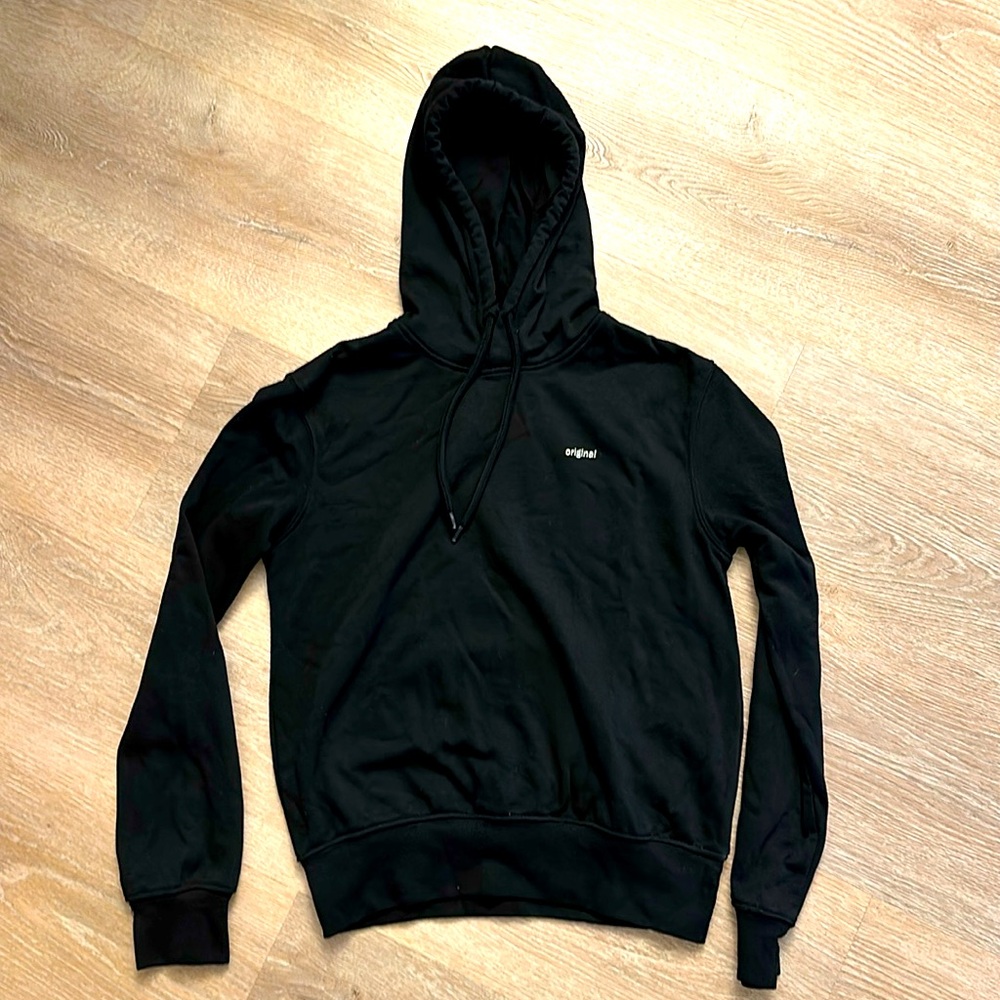 HNM black hoodie size XXS worn once